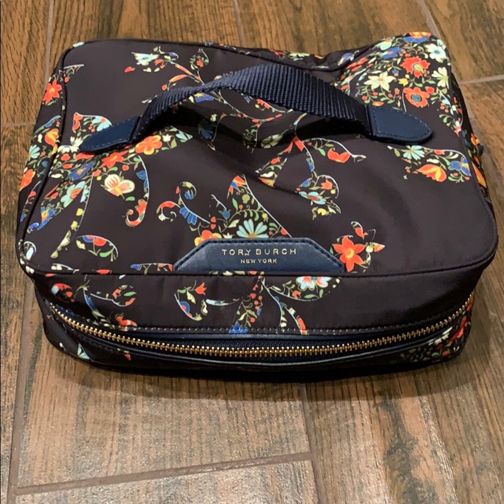 Tory Burch makeup bag